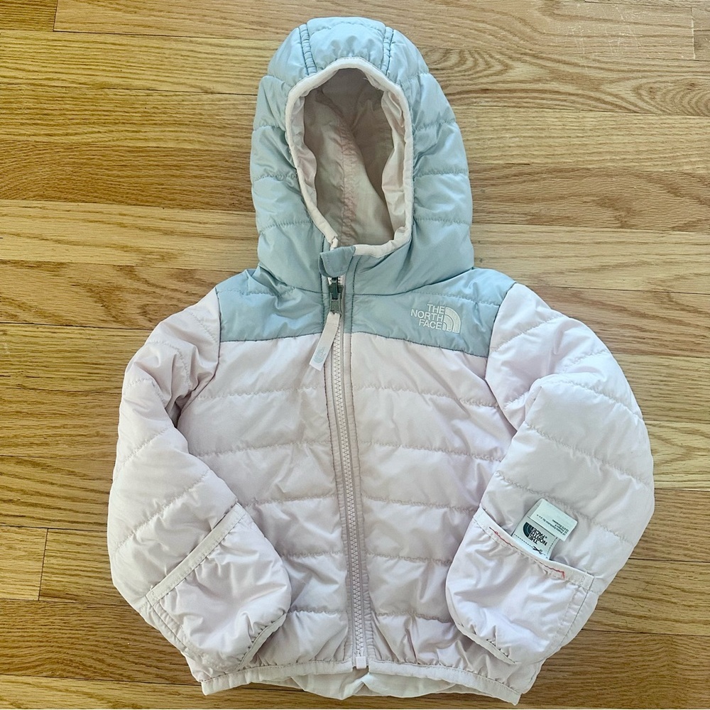 The North Face Reversible Pink Coat Toddler 18-24m